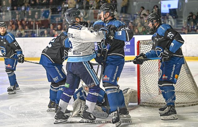 Photo hockey match Nantes - Tours  le 22/02/2025