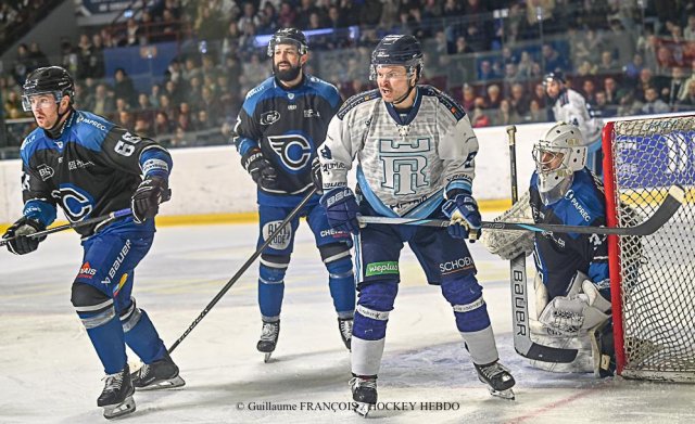 Photo hockey match Nantes - Tours  le 22/02/2025