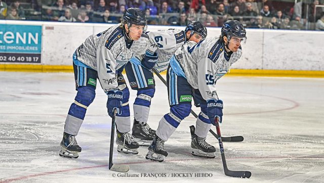 Photo hockey match Nantes - Tours  le 22/02/2025