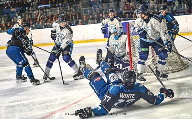 Photo hockey match Nantes - Tours  le 22/02/2025