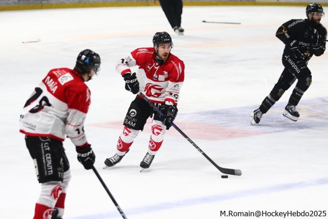 Photo hockey match Rouen - Amiens  le 28/02/2025