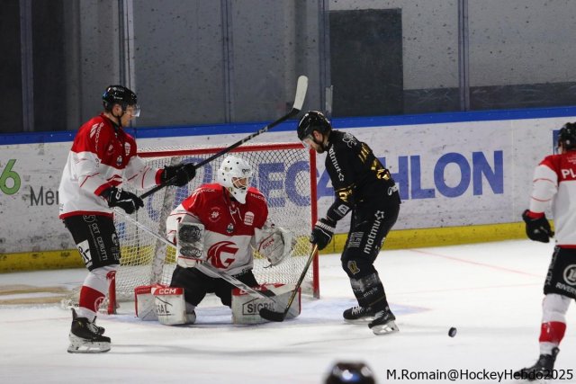 Photo hockey match Rouen - Amiens  le 28/02/2025