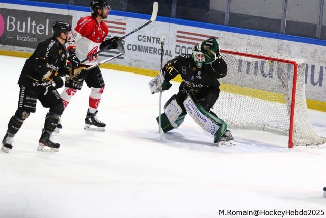 Photo hockey match Rouen - Amiens  le 28/02/2025