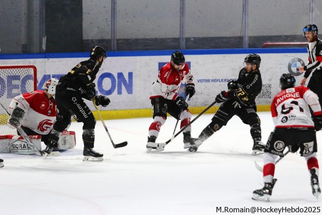 Photo hockey match Rouen - Amiens  le 28/02/2025