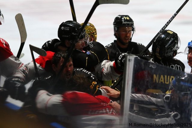 Photo hockey match Rouen - Amiens  le 28/02/2025
