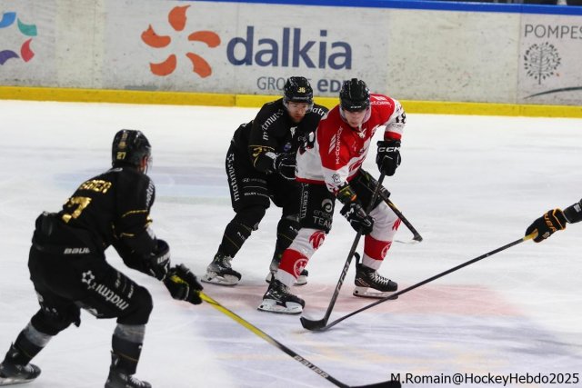 Photo hockey match Rouen - Amiens  le 28/02/2025