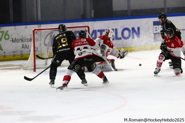 Photo hockey match Rouen - Amiens  le 28/02/2025