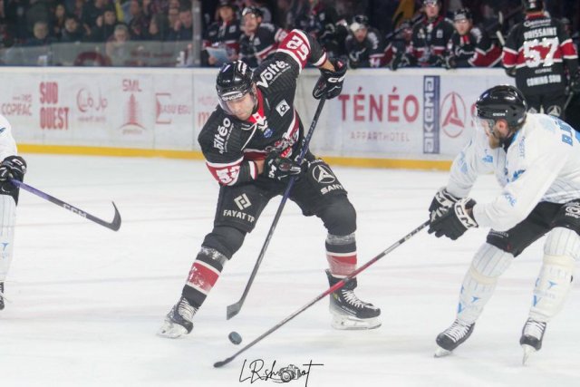 Photo hockey match Bordeaux - Marseille le 28/02/2025