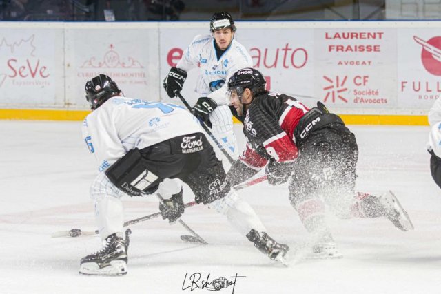 Photo hockey match Bordeaux - Marseille le 28/02/2025