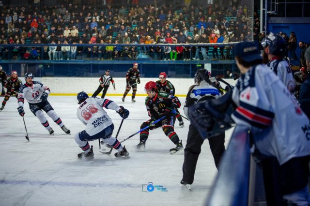 Photo hockey match Mont-Blanc - Caen  le 01/03/2025