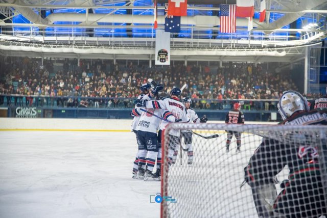 Photo hockey match Mont-Blanc - Caen  le 01/03/2025