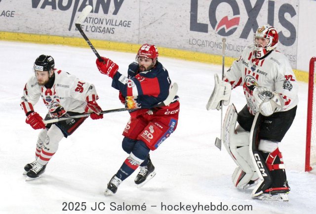 Photo hockey match Grenoble  - Nice le 01/03/2025