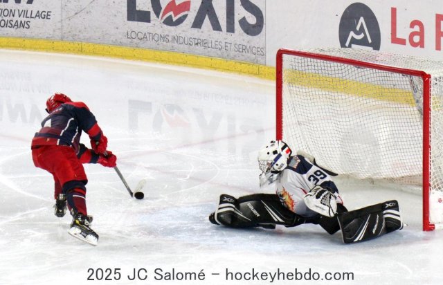 Photo hockey match Grenoble  - Nice le 01/03/2025