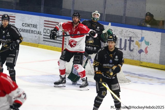 Photo hockey match Rouen - Amiens  le 01/03/2025