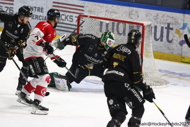 Photo hockey match Rouen - Amiens  le 01/03/2025