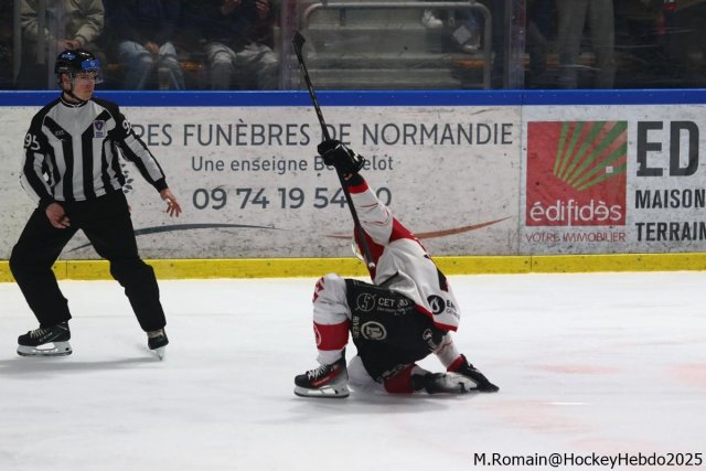 Photo hockey match Rouen - Amiens  le 01/03/2025