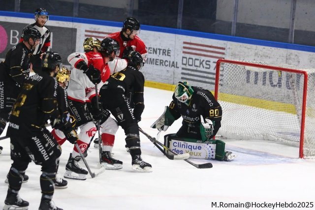 Photo hockey match Rouen - Amiens  le 01/03/2025