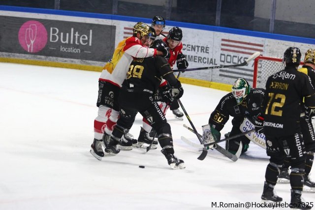 Photo hockey match Rouen - Amiens  le 01/03/2025