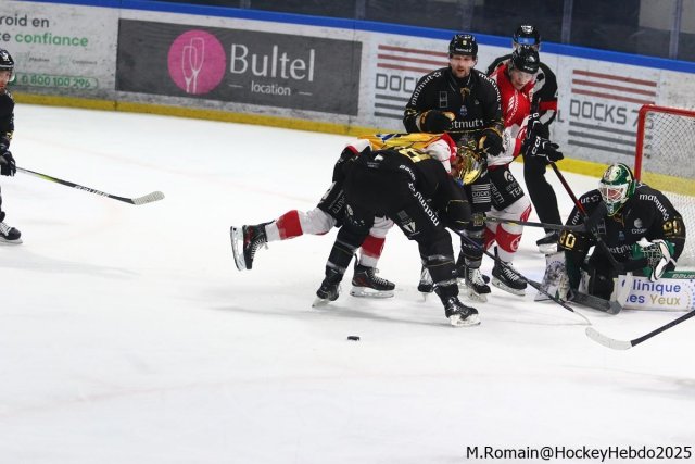 Photo hockey match Rouen - Amiens  le 01/03/2025