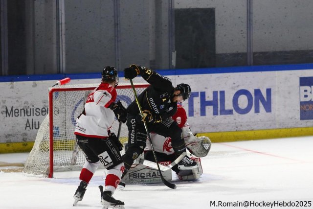 Photo hockey match Rouen - Amiens  le 01/03/2025