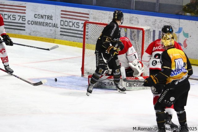 Photo hockey match Rouen - Amiens  le 01/03/2025