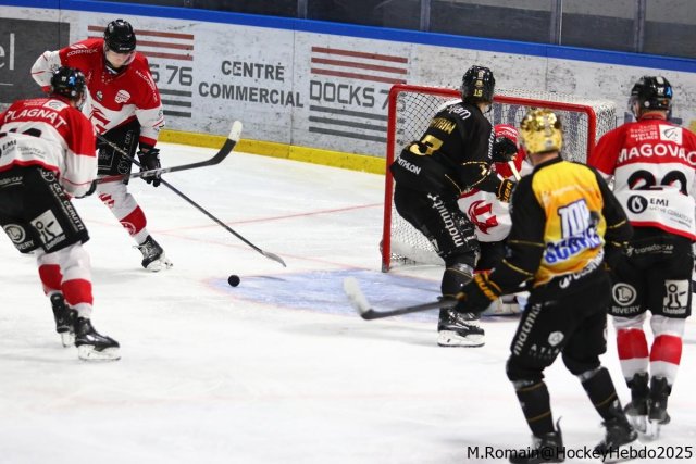 Photo hockey match Rouen - Amiens  le 01/03/2025