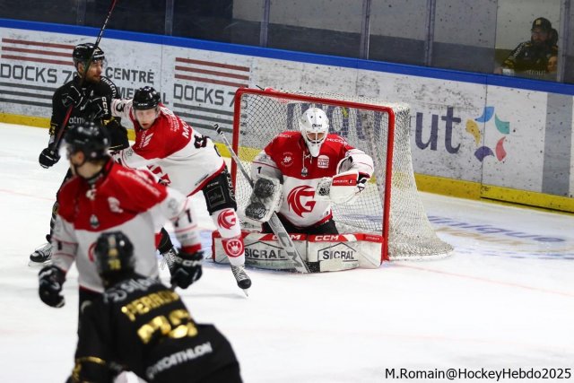 Photo hockey match Rouen - Amiens  le 01/03/2025