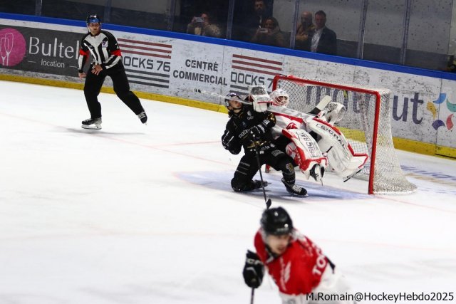 Photo hockey match Rouen - Amiens  le 01/03/2025