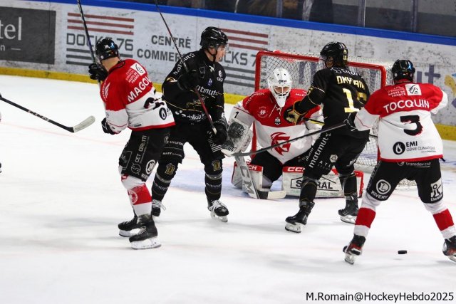 Photo hockey match Rouen - Amiens  le 01/03/2025