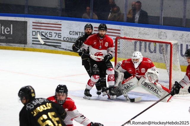 Photo hockey match Rouen - Amiens  le 01/03/2025