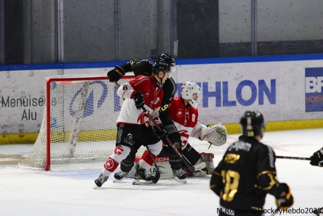 Photo hockey match Rouen - Amiens  le 01/03/2025
