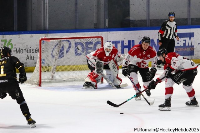 Photo hockey match Rouen - Amiens  le 01/03/2025