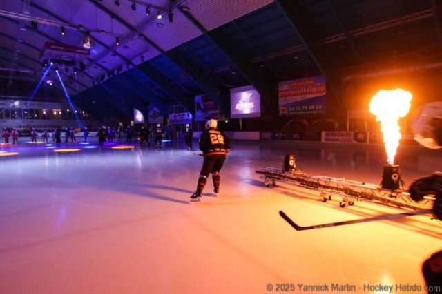 Photo hockey match Clermont-Ferrand - Dijon  le 01/03/2025