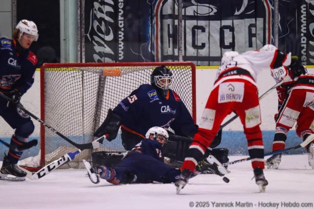 Photo hockey match Clermont-Ferrand - Dijon  le 01/03/2025