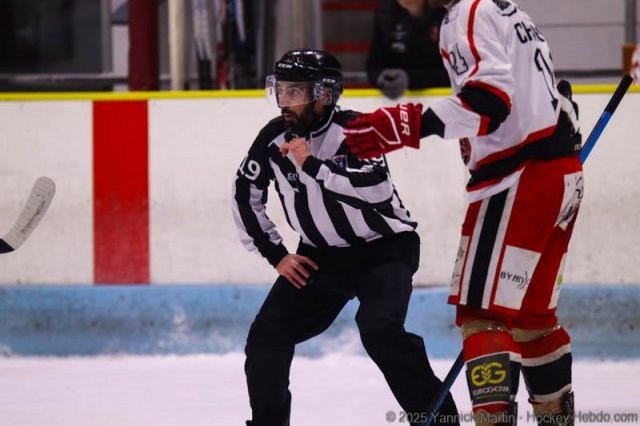 Photo hockey match Clermont-Ferrand - Dijon  le 01/03/2025