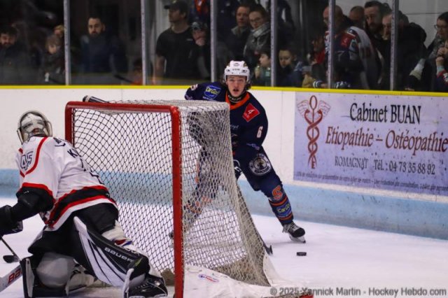 Photo hockey match Clermont-Ferrand - Dijon  le 01/03/2025