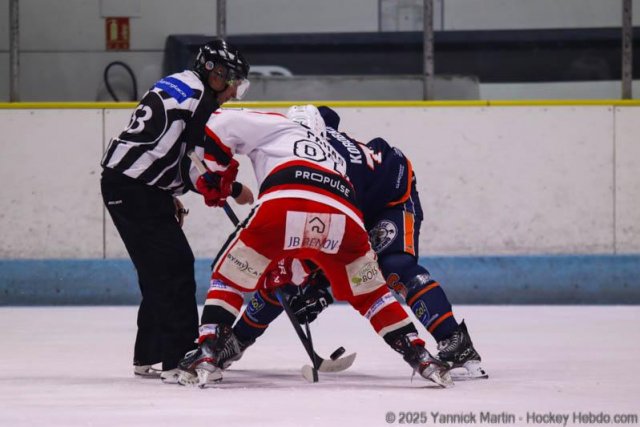 Photo hockey match Clermont-Ferrand - Dijon  le 01/03/2025