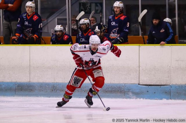 Photo hockey match Clermont-Ferrand - Dijon  le 01/03/2025