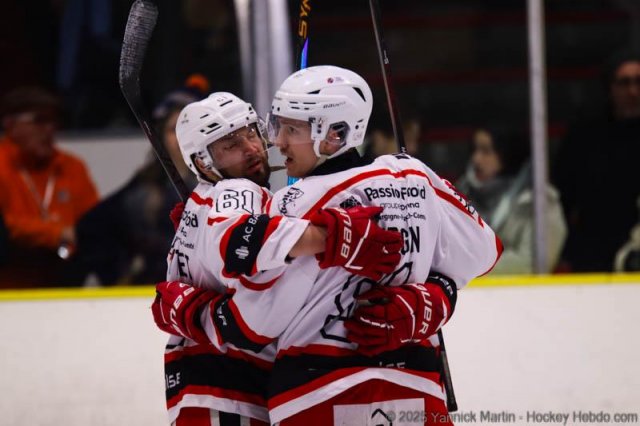 Photo hockey match Clermont-Ferrand - Dijon  le 01/03/2025