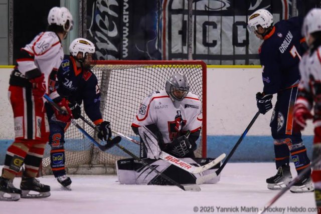 Photo hockey match Clermont-Ferrand - Dijon  le 01/03/2025