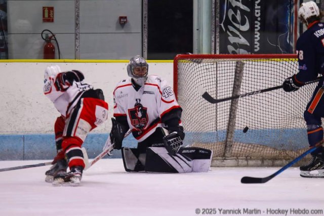 Photo hockey match Clermont-Ferrand - Dijon  le 01/03/2025