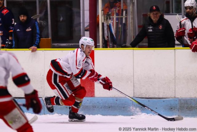 Photo hockey match Clermont-Ferrand - Dijon  le 01/03/2025