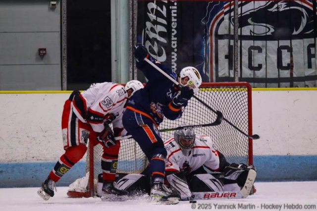 Photo hockey match Clermont-Ferrand - Dijon  le 01/03/2025