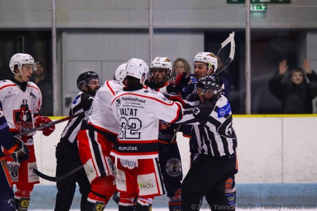 Photo hockey match Clermont-Ferrand - Dijon  le 01/03/2025