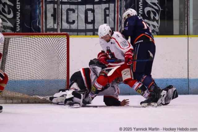 Photo hockey match Clermont-Ferrand - Dijon  le 01/03/2025