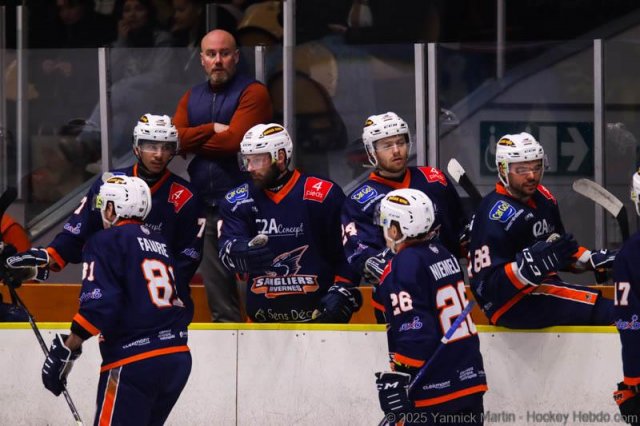 Photo hockey match Clermont-Ferrand - Dijon  le 01/03/2025