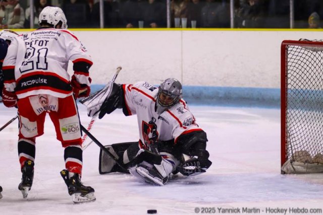 Photo hockey match Clermont-Ferrand - Dijon  le 01/03/2025