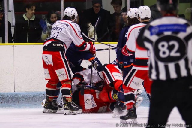 Photo hockey match Clermont-Ferrand - Dijon  le 01/03/2025