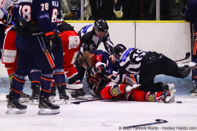 Photo hockey match Clermont-Ferrand - Dijon  le 01/03/2025