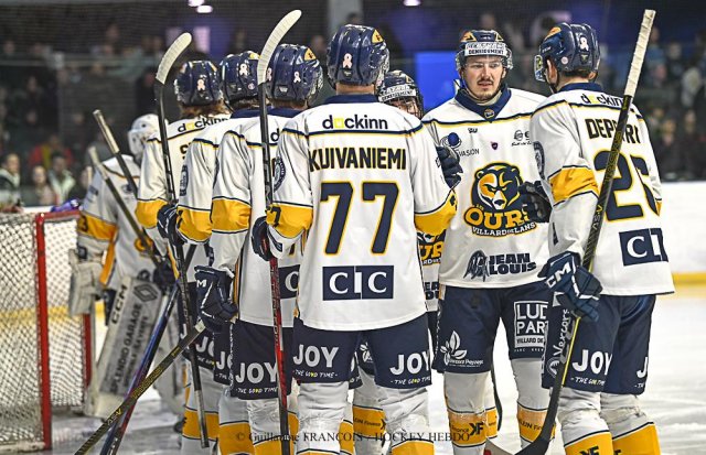 Photo hockey match Nantes - Villard-de-Lans le 01/03/2025